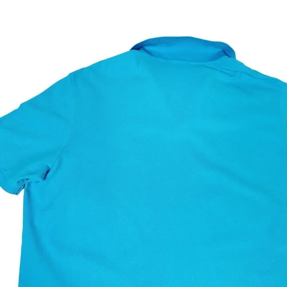 POLO RALPH LAUREN Classic Fit Mens XL Blue Cotton Short Sleeve Polo Shirt